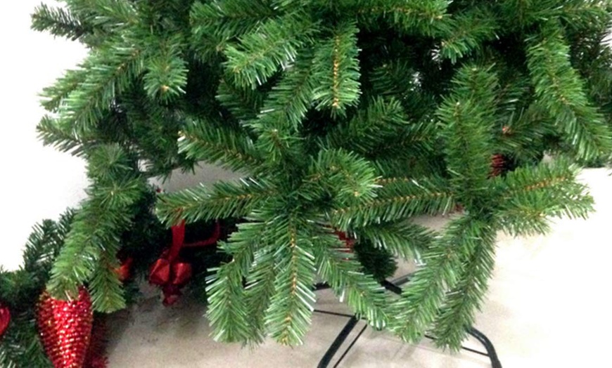 Image 4: Árbol de navidad con luces