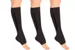 Zip-Up Open-Toe Compression Socks (3- or 5-Pack) - Second Medium