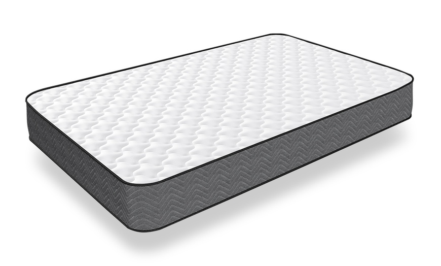 Image 5: Memory Foam Quilted Sprung Mattress