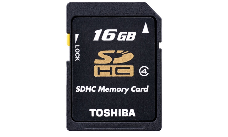 Image 1: Toshiba SDHC 16GB o 32GB Classe 4