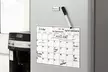 One, Two or Four Fridge Magnet Monthly Calendar Planners with Marker Pens - Image 2