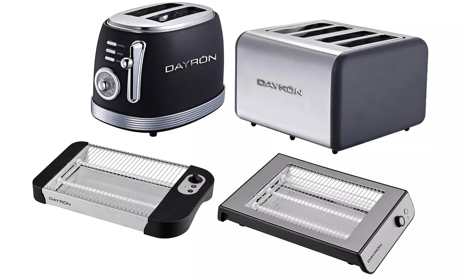 Tostador horizontal o clásico para 2 o 4 rebanadas - Primary Image