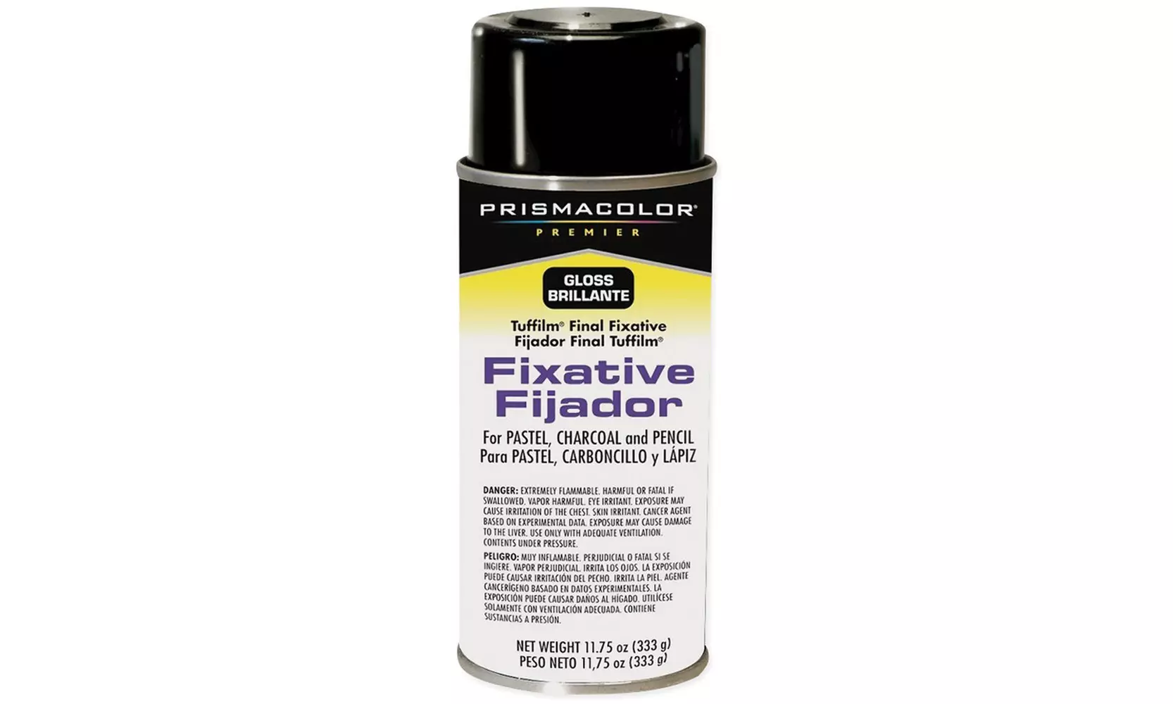 Prismacolor Premier Tuffilm Final Fixative Gloss Aerosol Spray (11.75oz.) - Primary Image