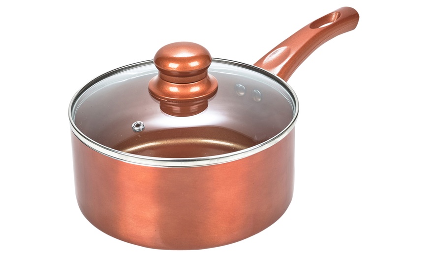 Image 3: Six-Piece Copper Cookware Set