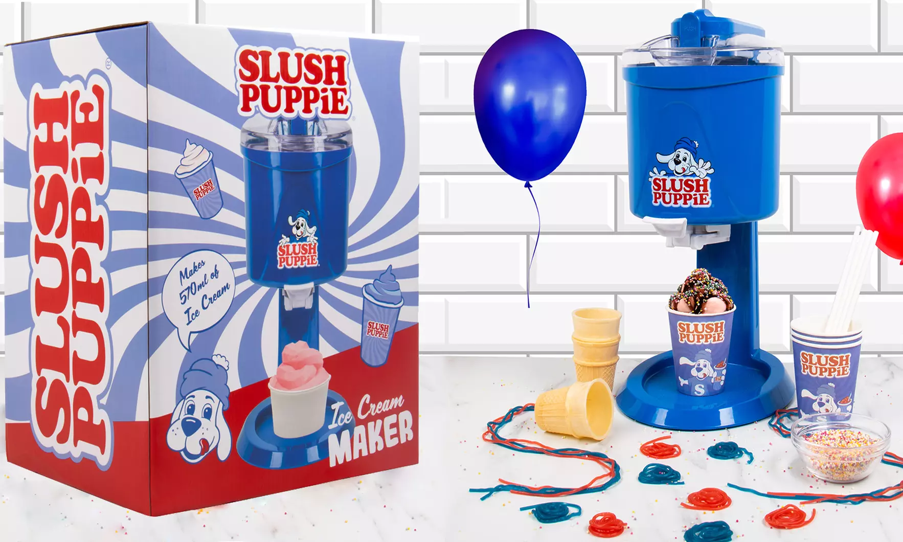 One or Two Slush Puppie Ice Cream Makers with Syrup - Primary Image