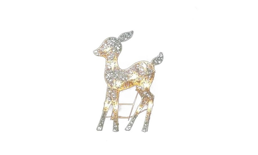 Image 4: One or Three LED Reindeer Christmas Decorations