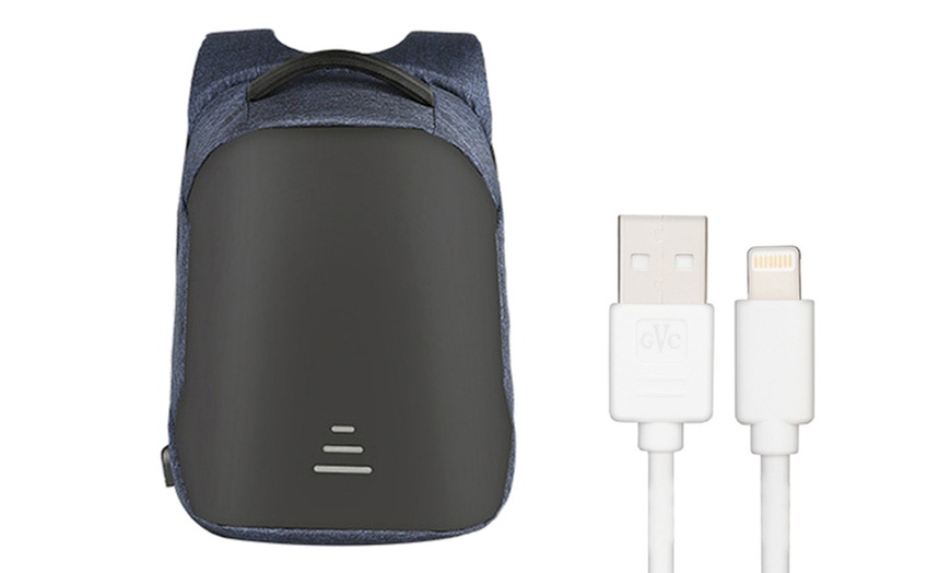 Image 19: One or Two Anti-Theft Backpacks with Optional Cable