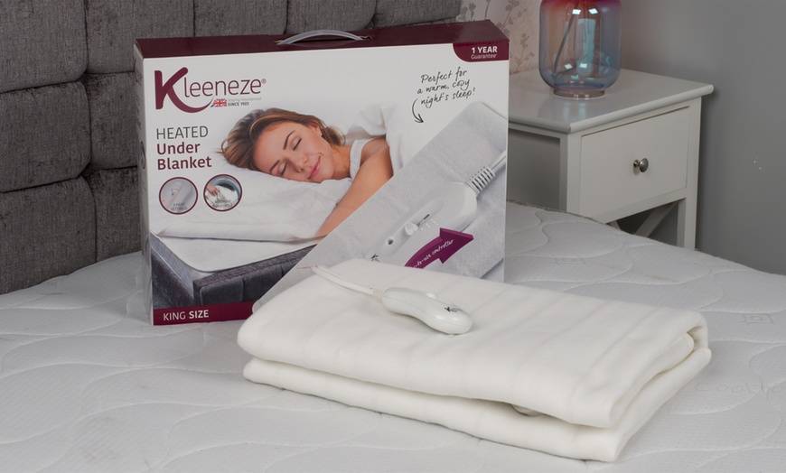 Image 1: Kleeneze Electric Heated Blanket