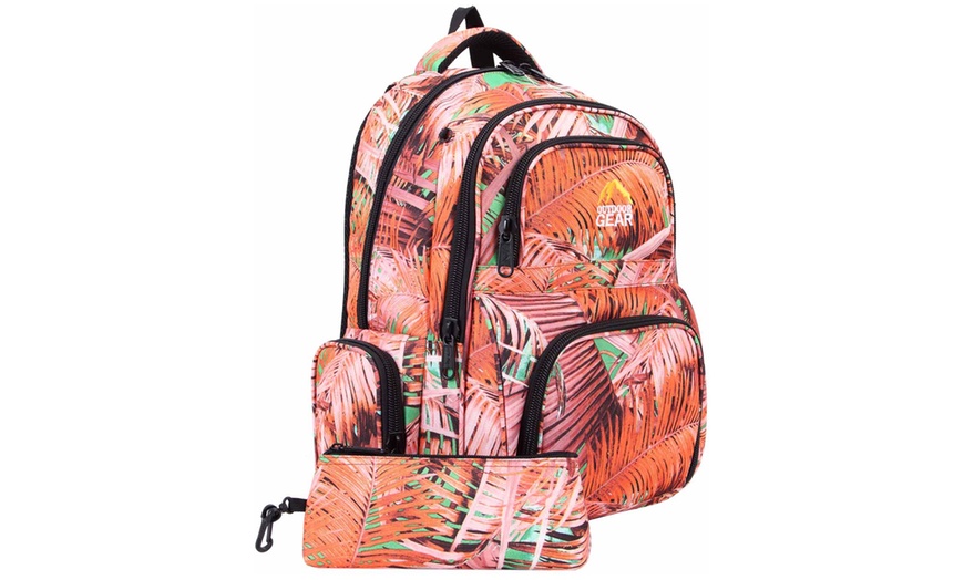 Image 7: Outdoor Backpack and Pencil Case