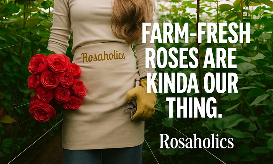 Image 5: Rosaholics - Stunningly Unique Rose Bouquets & Exotic Flower Arrangements Up to 74% Off on Flower Delivery