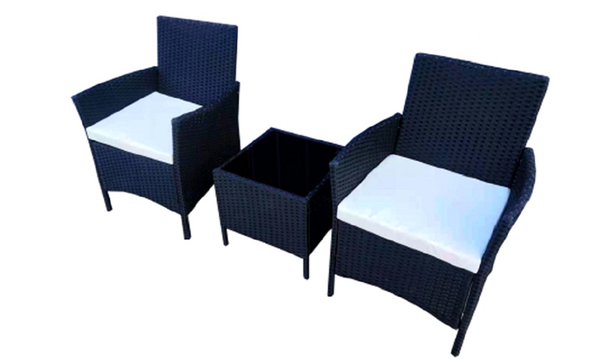 Image 6: Rattan-Effect Furniture Set