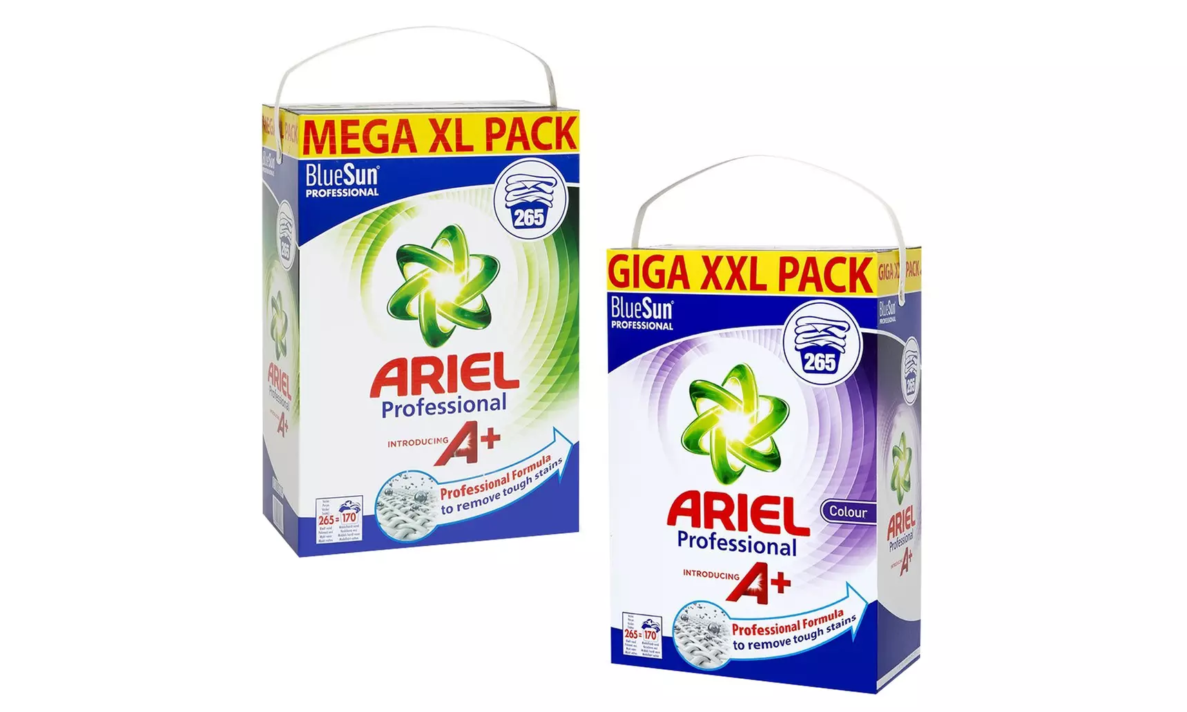 Détergent Ariel en poudre 265 lavages "Universal" ou "color" - Primary Image