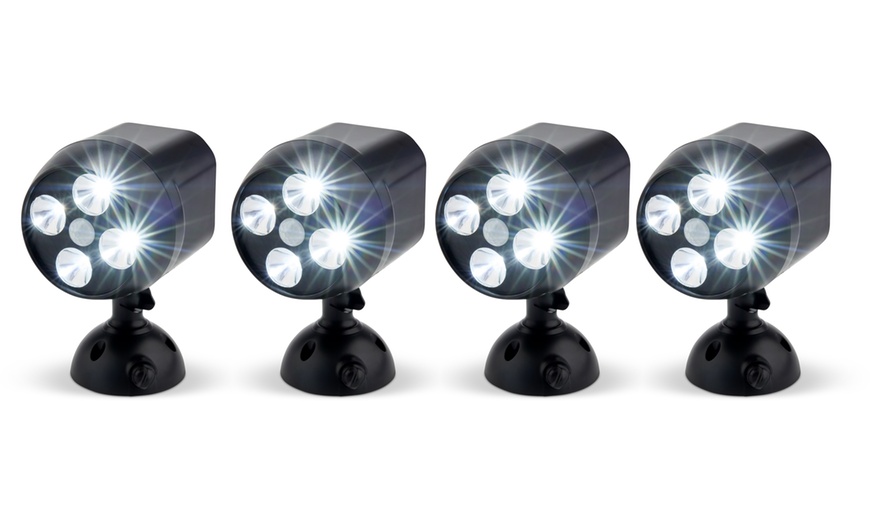 Image 5: One, Two or Four Battery-Powered LED Motion Sensor Security Lights