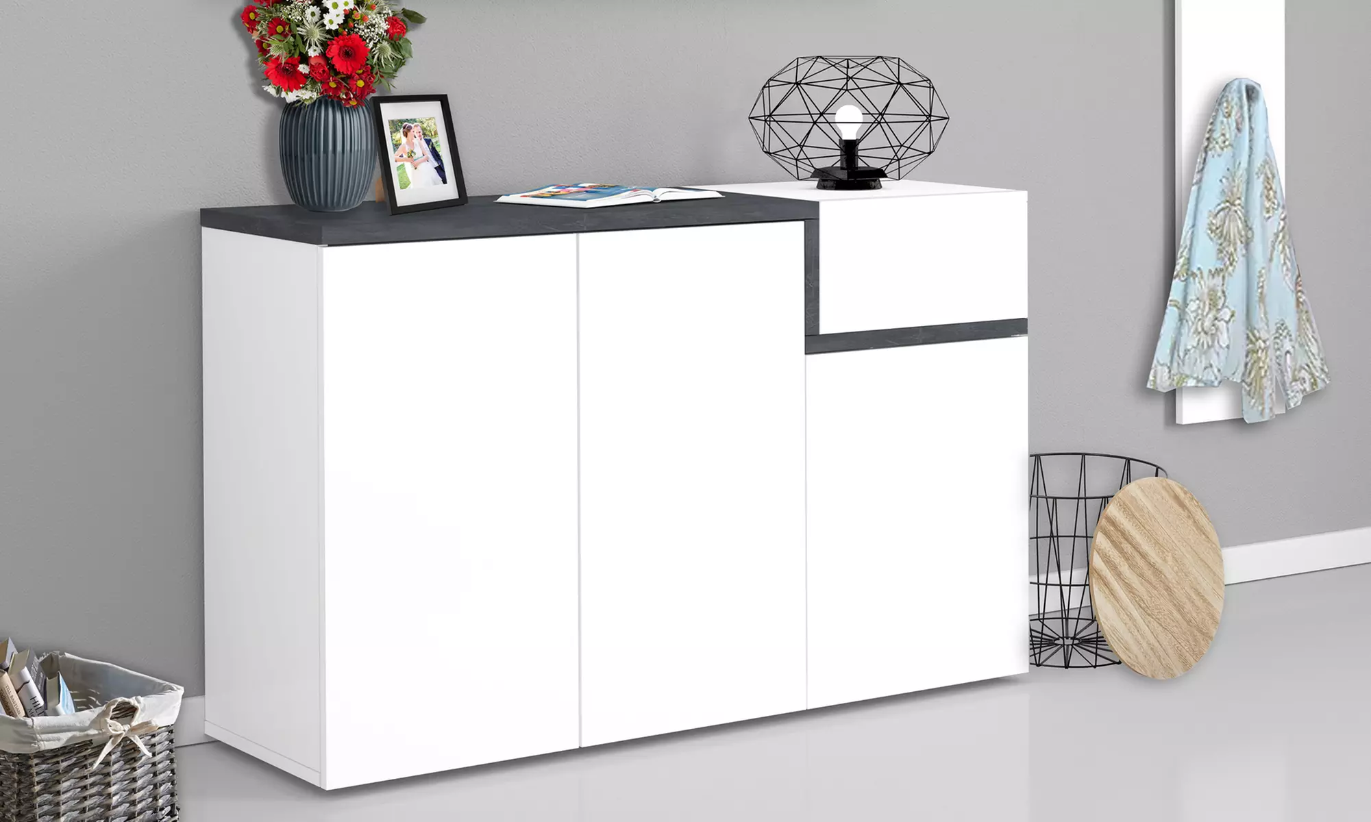 Armadietto per scarpe dal design elegante