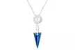 Ah!Jewellery Collier en argent pendentif avec des cristaux Swarovski® - Image 5