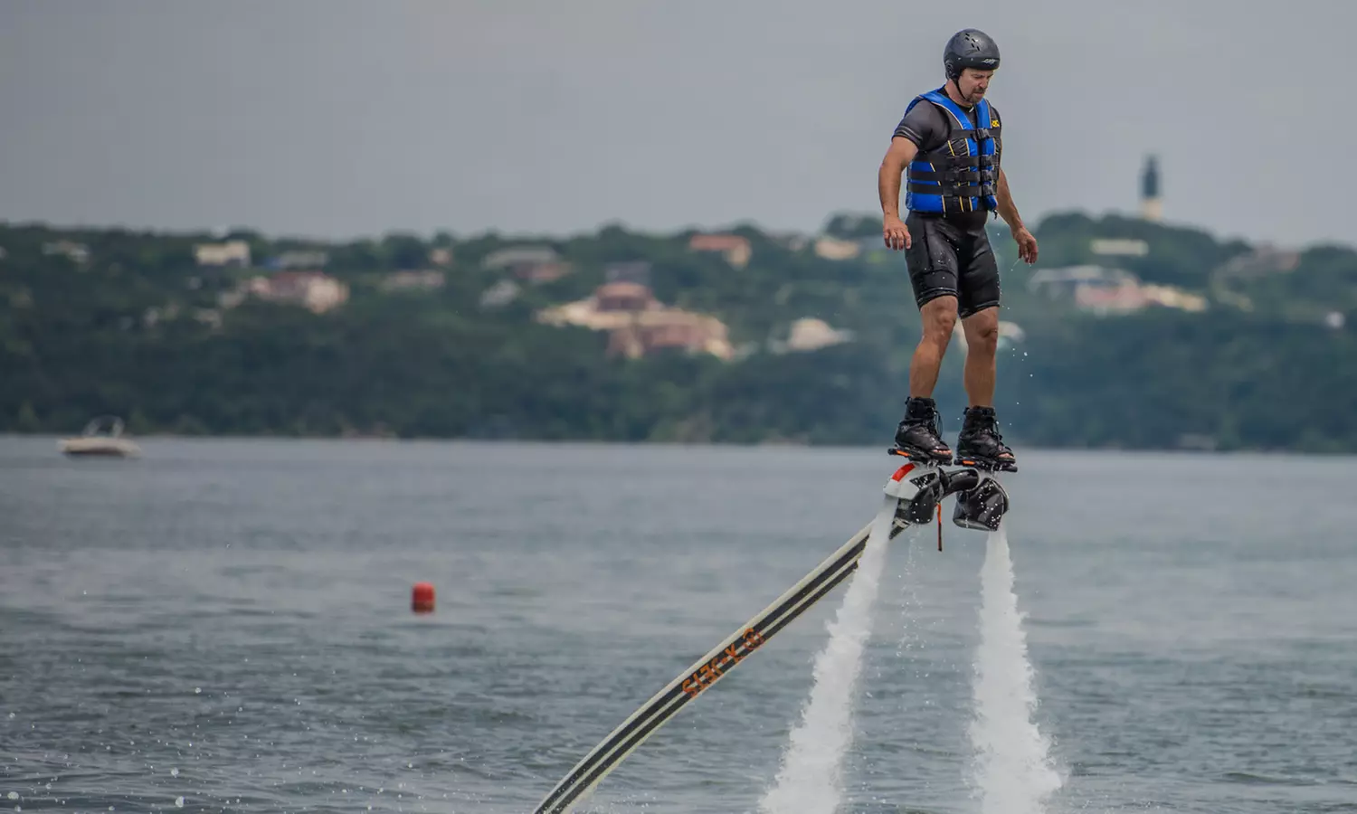 "Get Your Wings" Flight Package for One or Two at Aquafly Austin (Up to 42%  Off)  - Primary Image