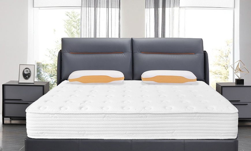 Image 3: Gude Night 20cm Deep Memory Foam Pocket Sprung Mattress