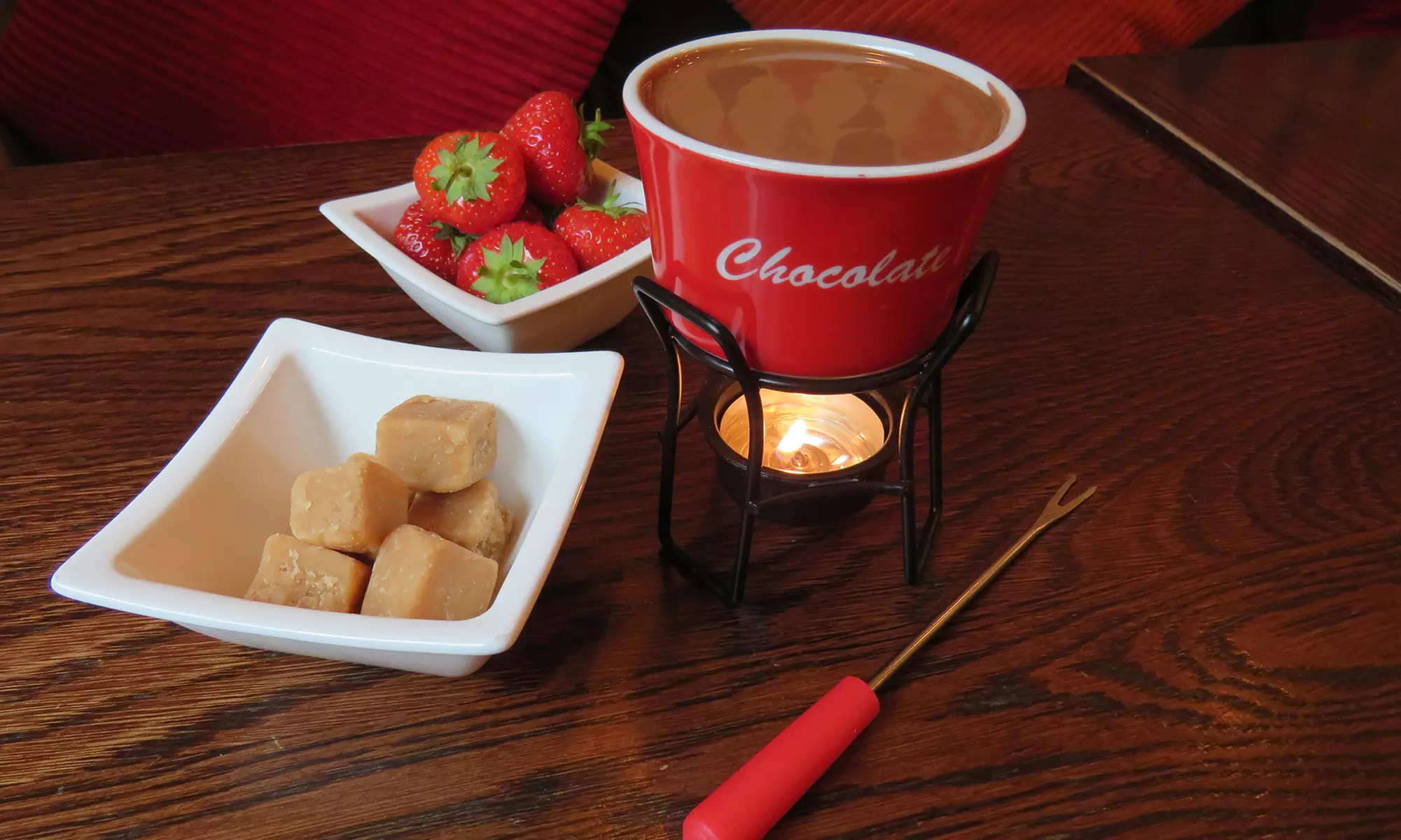 Chocolate Dipping Feast with Sides and Drink at White Rabbit Chocolatiers (Up to 45% Off) - Second Medium