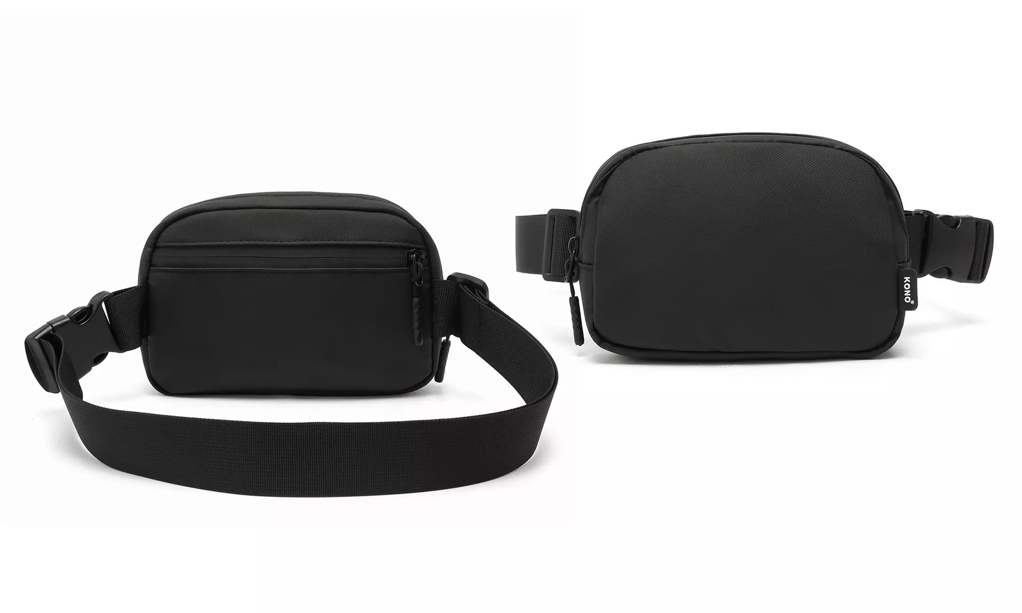 Clearance Kono Minimalist Water-Resistant Adjustable Waist Pack
