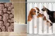 Personalisierbarer Foto-Duschvorhang mit Muster nach Wahl von Justyling (bis zu 85% sparen) - Second Medium