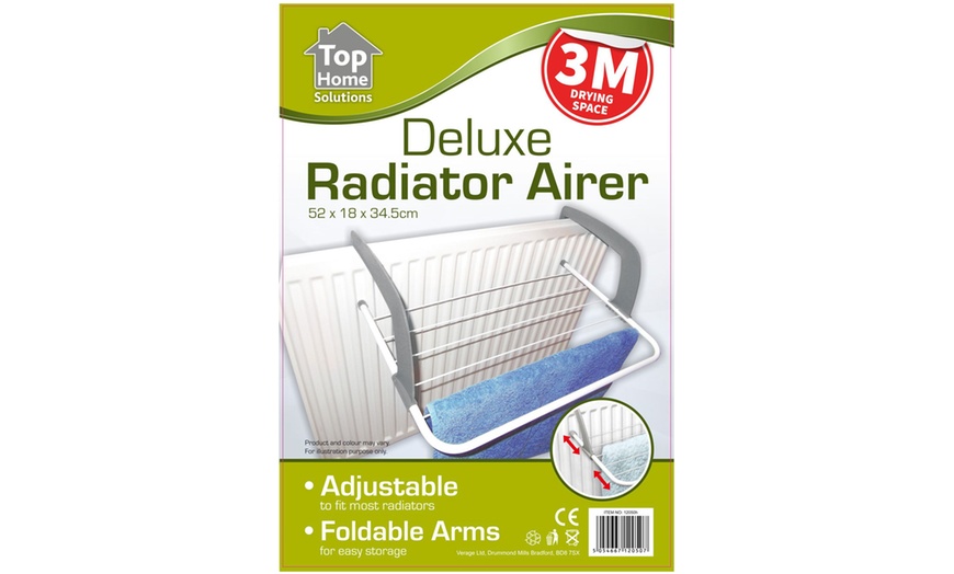 Image 2: Hanging Radiator Clothes Airer