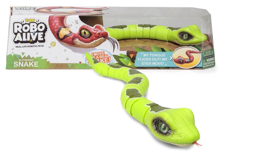 Image 3: Tobar Robo Alive Snake Toy