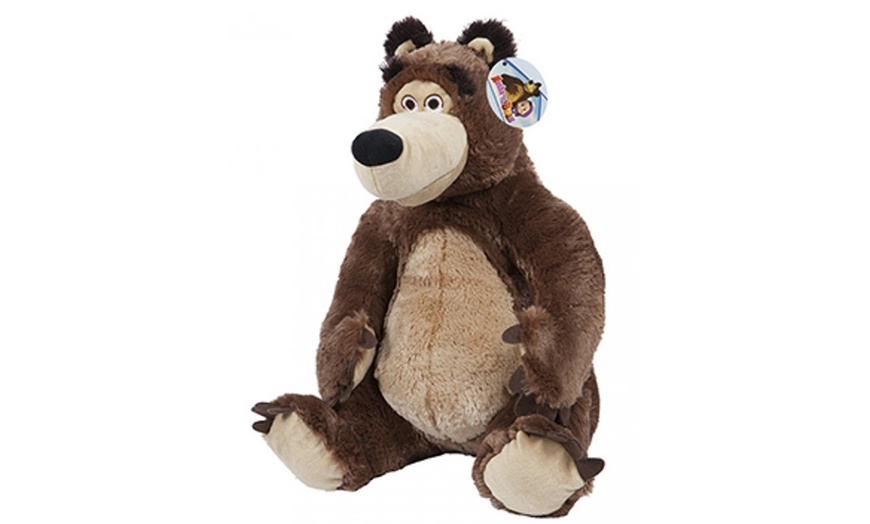 Image 4: Masha and The Bear Plush Toys