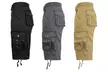 Galaxy By Harvic Men's Distressed Belted Cargo Utility Shorts (3-Pack, 30-42) - Second Medium