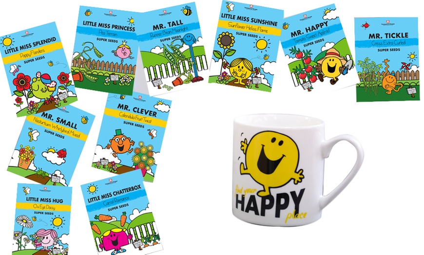 Image 2: Mr Men or Little Miss Seeds Set