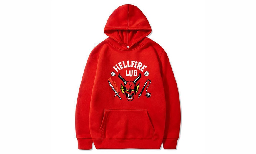 Image 14: Stranger Things Hellfire Club Hoodie