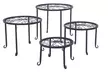 4 in1 Round Metal Potted Plant Stands - Second Medium