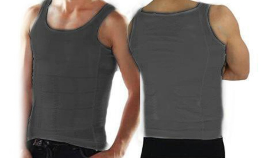 Image 10: Men’s Body Shaping Vest