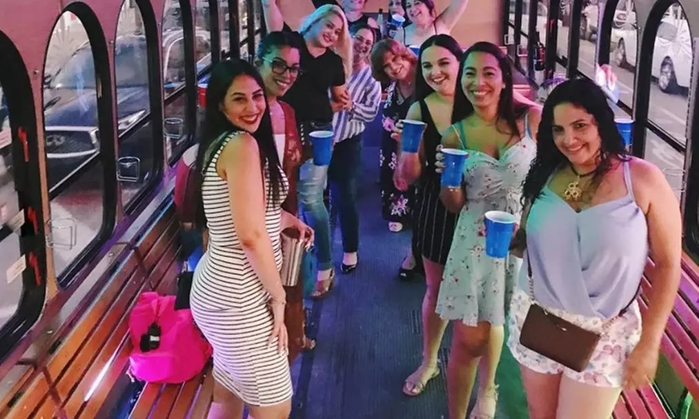 $785 for Two-Hour BYOB Open Air Party Bus Rental for Up to 30 at Rumba Tours ($1,050 Value) - Second Medium