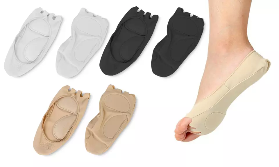 1, 2 ou 3 paires chaussettes compression cinq doigts - Primary Image