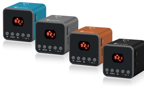Mini Bluetooth-Lautsprecher mit FM-Radio in der Farbe nach Wahl