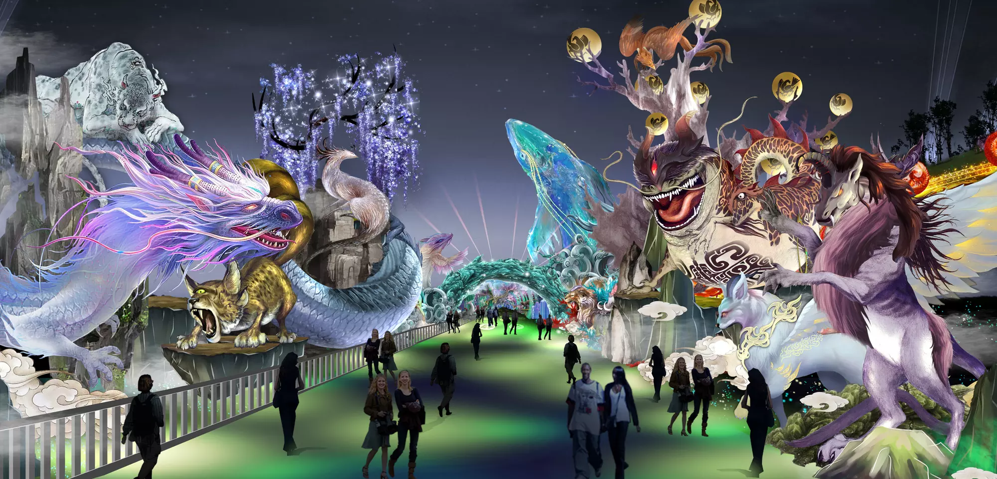 Four, Six, or Eight Tickets for Journey to the East at NYC Winter Lantern Festival (Up to 55% Off) - Primary Image