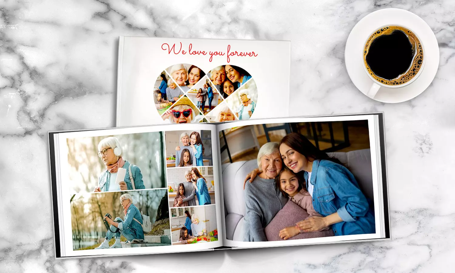 Fotolibri A4 o A5 personalizzabili con copertina rigida