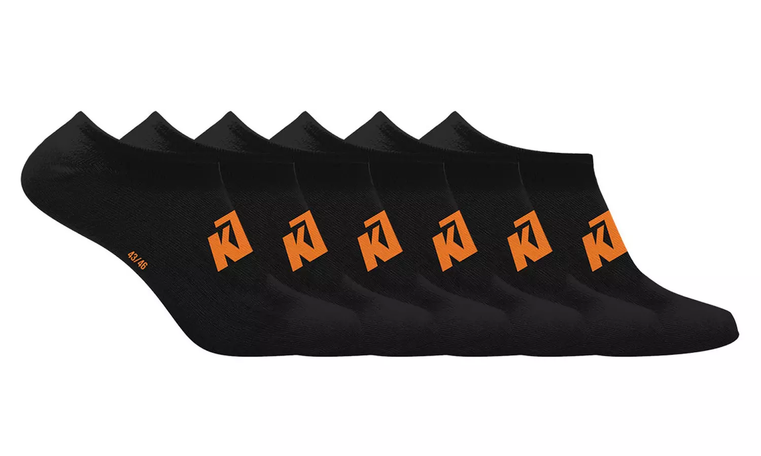 Lot de 6 paires de chaussettes courtes KTM