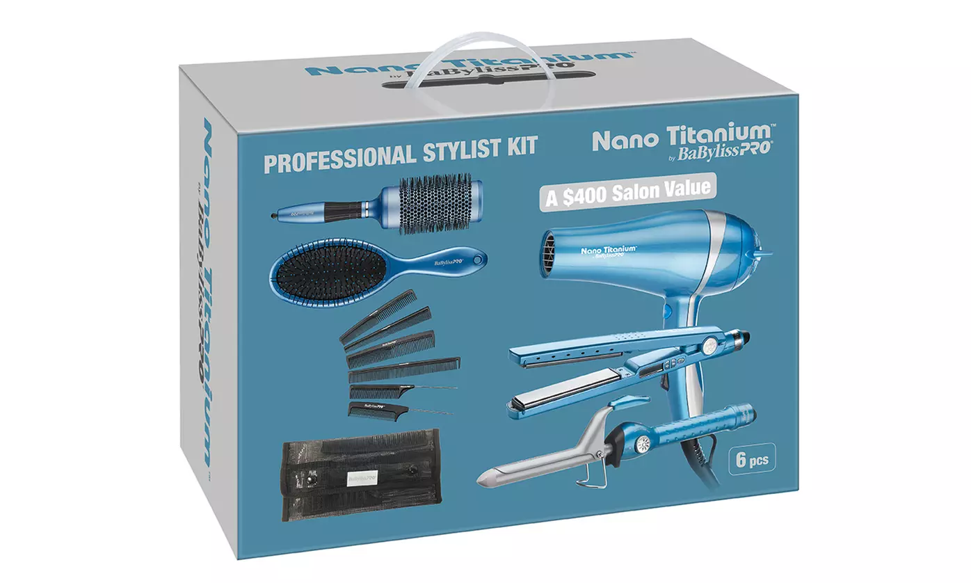 Babyliss PRO Nano Titanium Holiday Collection (6-Piece) - Second Medium