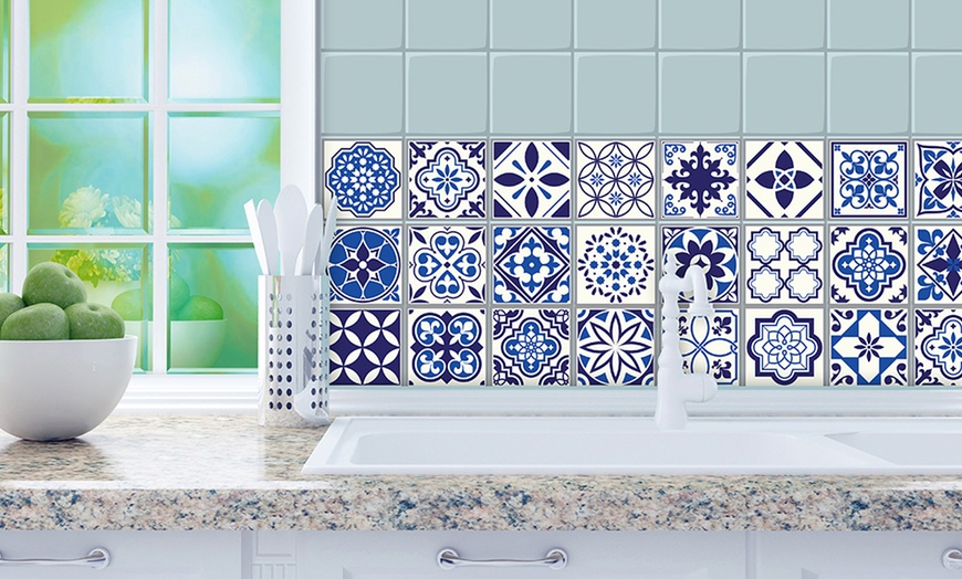 Image 2: Tile Stickers for Bathroom