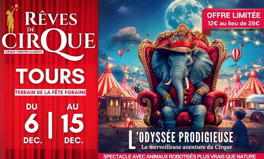 Image 1: "Rêves de Cirque" à Tours