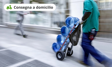 Buono di 3 o 5 € per acqua e beni di prima necessità con Consegne Acqua Roma. Consegna a domicilio