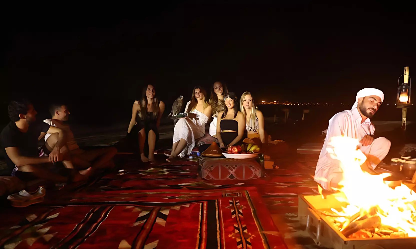 Abu Dhabi Desert Safari w/ Central/Home or Hotel Pickup, Dinner & More