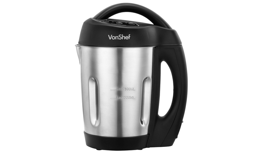 Image 2: VonShef 800W 1.6l Soup Maker