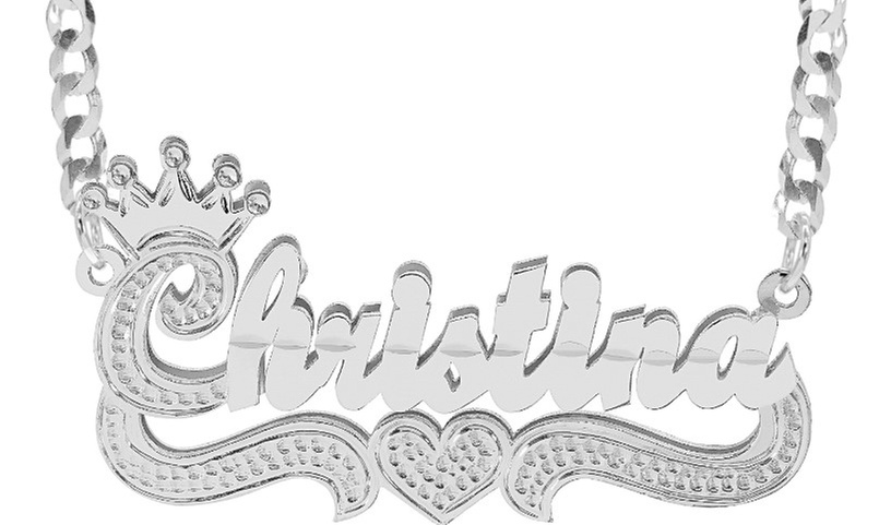 Custom Name Necklace Double Plated (Up to 75% OFF)