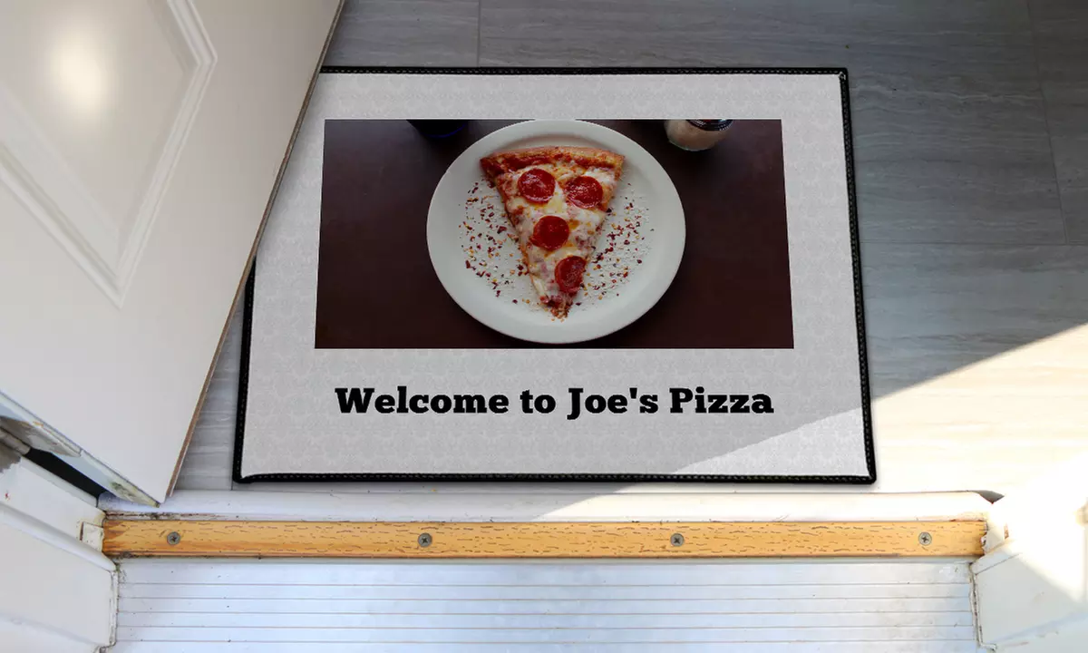 One Custom Door Mat from MailPix (63% Off) - Second Medium