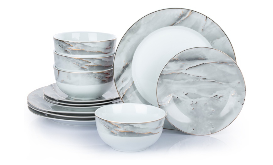 Image 1: Waterside Fine China Dinner Set