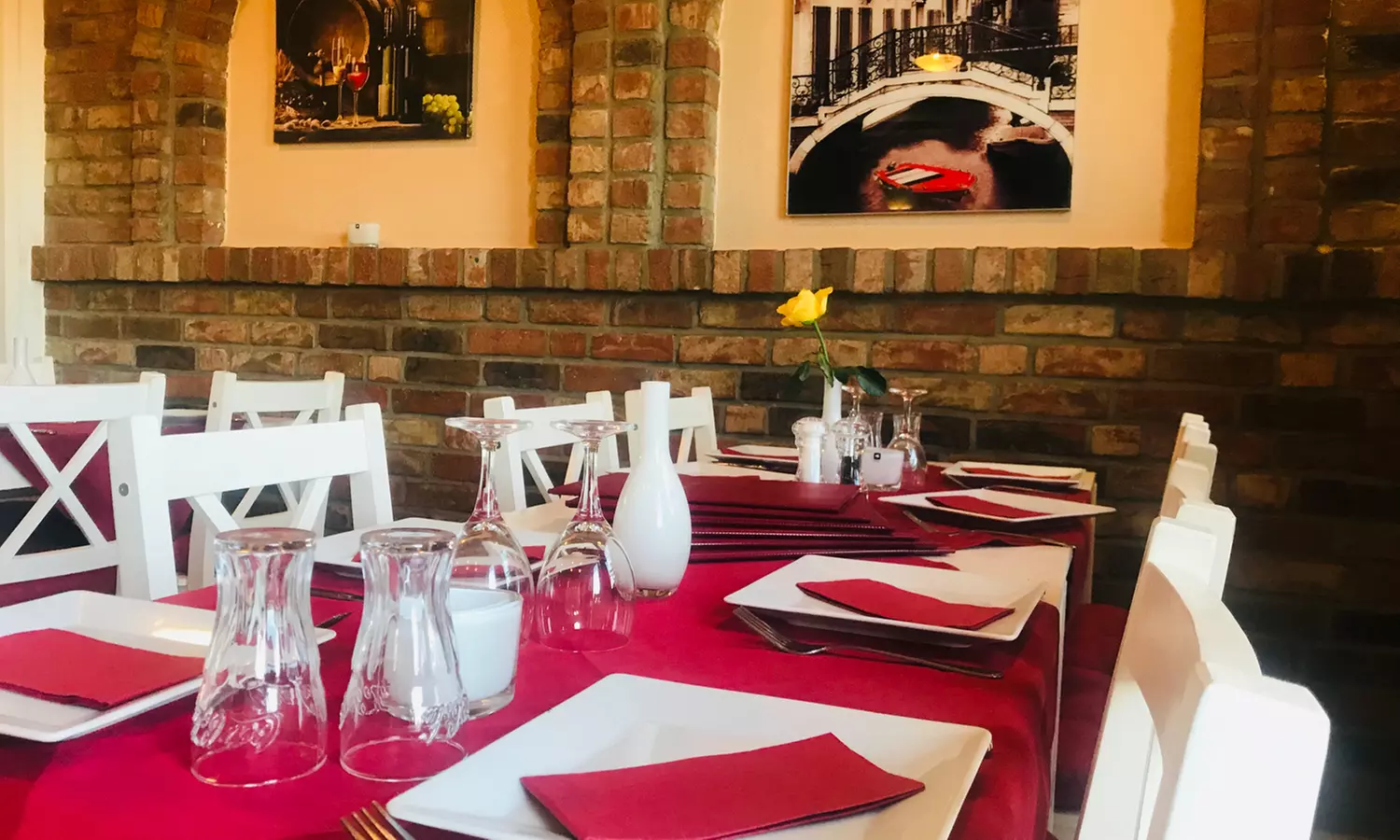 Pasta-, Pizza-, Schnitzel-Menü