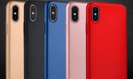 Custodia full back e vetro temperato per iPhone, disponibile in vari colori e vari modelli