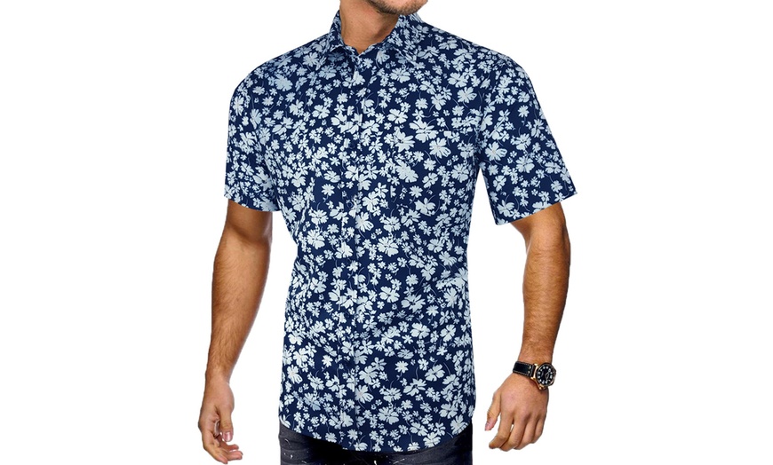 Image 8: Men's Alexander Printed SS Shirt